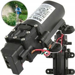 Pompa per Atomizzatore Elettrico a Batteria | Corrente Nominale 2,2A | Flusso a Vuoto 3,6 l/min | Pressione di Spegnimento 5,5 Bar | Attacco Ø10 mm